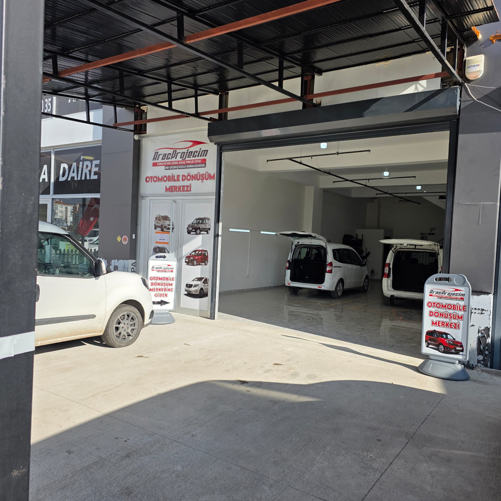 Ankara'da Kamyoneti Otomobile Çevirme İşlemimiz Başladı!