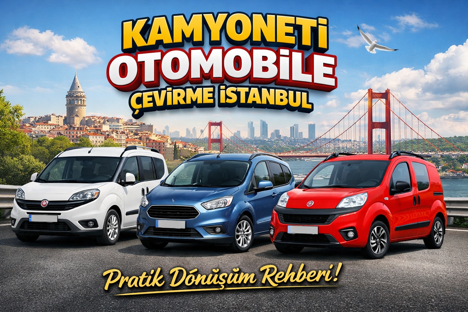 Kamyoneti Otomobile Çevirme İstanbul